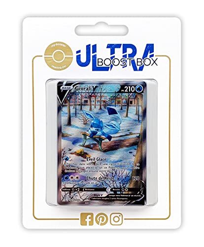 my-booster Givrali V (Glaceon V) 175/192 Alternative Full Art - Ultraboost X Epée et Bouclier 7 Évolution Céleste - Doos met 10 Franse Pokemon kaarten