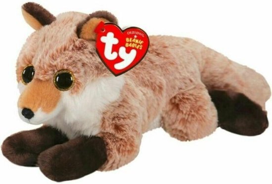 Ty Beanie Babies Knuffel Vos Fredrick 15 Cm