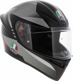AGV K1 S LAP MATT BLACK/GREY/RED - Maat XXL - Integraalhelm