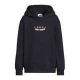 Me & My Monkey hoodie met backprint - donkerblauw