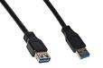 Link Verlengkabel USB 3.0 stekker A mannelijk/vrouwelijk 1 m