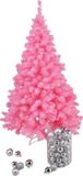 Merkloos / Sans marque Bellatio decorations Kunstkerstboom Roze 150 cm
