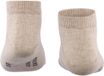 FALKE Family kort eenkleurig katoen sneakersokken enkelsokken kinderen beige - maat 39-42