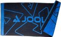 JOOLA Serviette Noir/Bleu 50x100 cm Coton