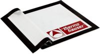 Merkloos Thermoshauser Glasweefsel Bakmat Grijs