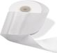 Wit satijnen lint 50 mm spoel L 25 meter band dikte 5 cm dikte voor cadeau-idee bruiloft doop Kerstmis Nieuwjaar gastgeschenkrol