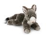NICI 62604 Âne en peluche, 20 cm, gris, animal en peluche doux, adorable peluche à câliner et à jouer, idée cadeau amusante pour enfants et adultes