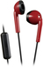 JVC HA-F19M-RB In-Ear Headphones - Red