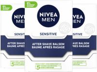 NIVEA Men Aftershave Balsem Sensitive - 3 x 100 ml