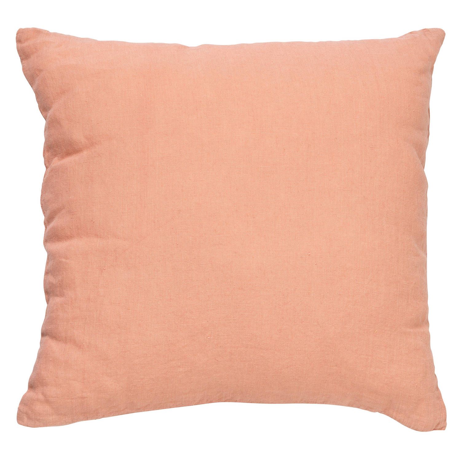 Dutch Decor Sierkussen Linn 45x45 cm Muted Clay Roze