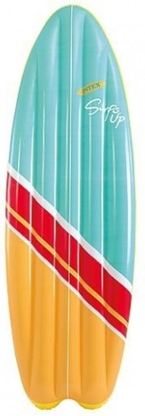 Intex Opblaasbare surfplank blauw 178 cm