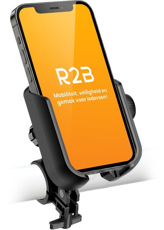 R2B Robuuste Telefoonhouder Fiets, Motor en Scooter
