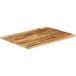 Maison Exclusive - Plateau de table 110x80x2,5cm Bord vif bois massif manguier brut