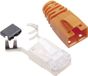 BEL Stewart Connectors SS39ORE RJ45 stekker CAT 6 Stekker, recht Aantal polen: 8P8C Oranje 1 stuk(s)