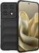 Techsuit Hoesje geschikt voor Motorola Edge 70 Pro - Magic Shield Silicone Back Cover - Zwart