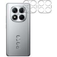 Phonillico® Camerabescherming voor Xiaomi Poco X7 5G [Pak van 2] Gehard glas achteruitrijcamera beschermfolie