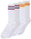 Independent Bar Logo Chaussettes 2 Paires Blanc UE 42 1/2-44