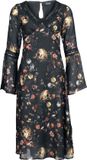 Jawbreaker Garden Of Skull Midi Chiffon Dames Midi-jurk - meerkleurig - XS