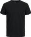 JACK&JONES JJEORGANIC BASIC TEE SS O-NECK NOOS PLS T-shirt Homme Noir 8XL