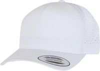 Flexfit 5 Panel Snapback Pet - Wit