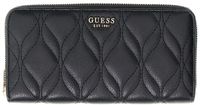Guess Maxine Portemonnee Dames - Ritsportemonnee - Imitatieleer - Zwart