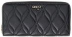 Guess Maxine Portemonnee Dames - Ritsportemonnee - Imitatieleer - Zwart