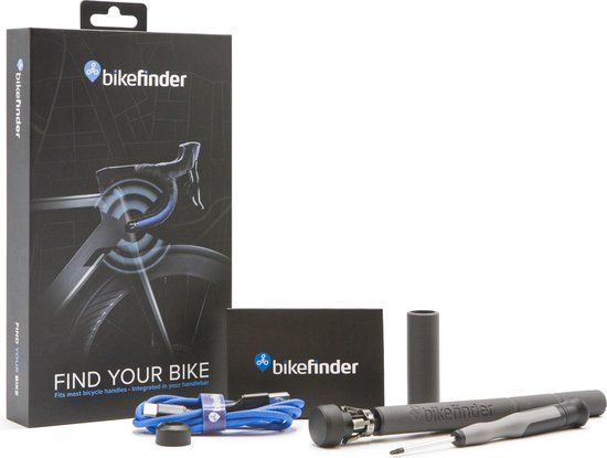 BikeFinder GPS fietstracker voor racefiets, mountainbike en E-Bike | anti-diefstal | track & trace volgsysteem