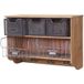 HWC-A43 Étagère de cuisine, étagère domestique, étagère, pin patchwork vintage 42x60x24cm