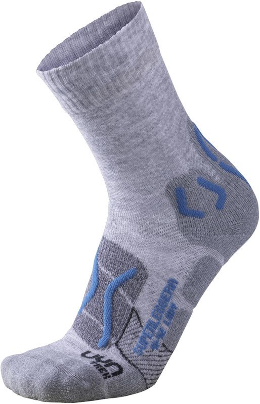 UYN Trekking Superleggera Sokken Dames grijs/turquoise 37/38