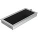 Kratki Ventilatierooster voor open haarden, gepoedercoat roestvrij staal, licht, 20 x 42,6 x 4,5 cm, gepolijst met jaloezieën (lamellen)