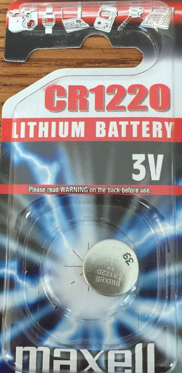 Maxell Lithium batterij CR1220 3V 1st