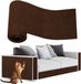 Ibenzoa® Robuste Tapis griffoir auto-adhésif pour chats - Protection de canapé, Marron, 200 cm