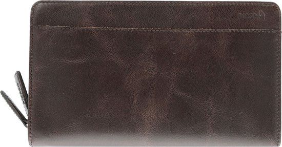 Picard Buddy Portemonnee Leer 22 cm Donkerbruin Dames