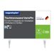 magnetoplan Holtz Office Support GmbH Magnetisch bureauscherm VarioPin, 80 x 50 cm, grijs