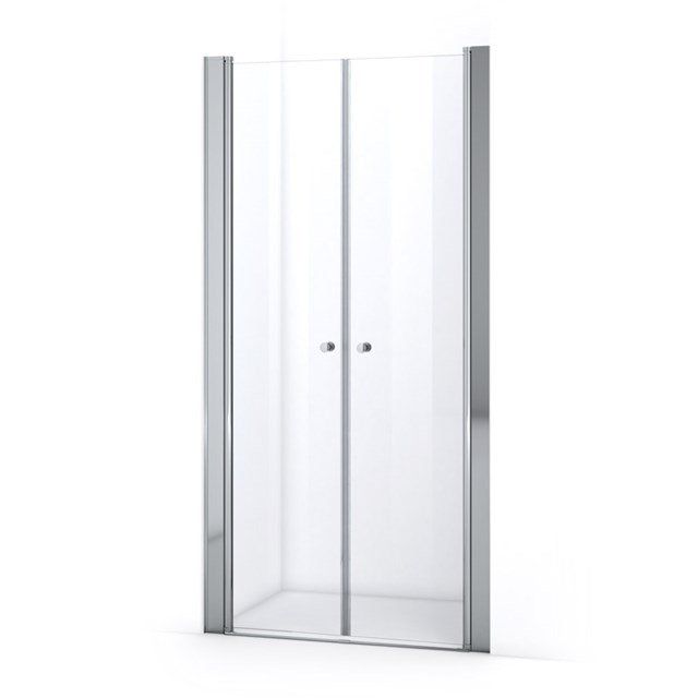 Maxaro Douchedeur Zircon Comfort 105cm Pendeldeur Helder Chroom