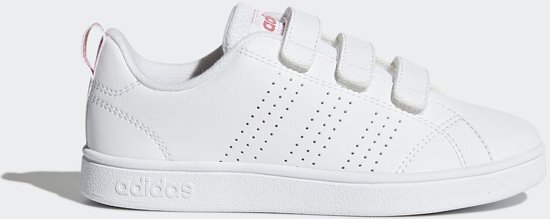 Adidas VS Advantage CL CMF C Sneakers Kinderen - Ftwr White/Ftwr White/Super Pink F15