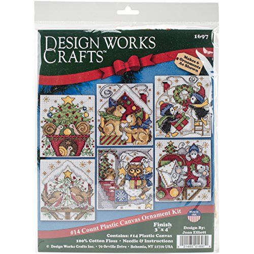 Design Works Crafts Home voor Kerst Kruissteek Ornament Kit, 3-1/2" x 4"