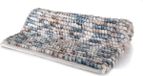 Spirella Badmat, douchemat, microvezel, hoogpolig, pluizig, antislip, geschikt voor vloerverwarming, 60x90 cm, Berry