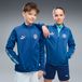 PUMA Veste de survêtement KING Anthem Manchester City Enfant et Adolescent, Vêtements, Bleu, 5-6 ans