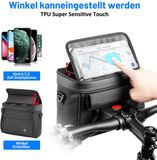 Markenlos BeiJingLiangPinJiaZuoKeJiWenHuaFaZhanYouXianGongSi Stuurtas Fiets - Stuurtas - Frametas Fiets - Fietstas Stuur - Stuurtas Fiets Elektrische Fiets