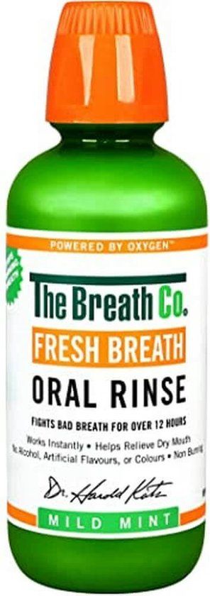The Breath Co Mondwater - Mild Mint 500ML