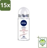 Nivea 15 x Deo Roll-On Talc Sensation Anti-Transpirant 50 ml