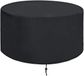 Merkloos Ronde Vuurkorf Cover - Waterdicht en Zwaar - 1 stuk - 92 x 51 cm
