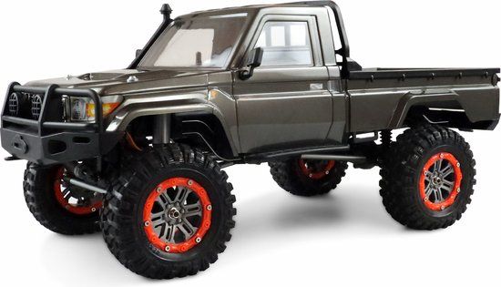 Amewi AMXRock RCX10B 1:10 Brushed RC auto Elektro Crawler RTR 2,4 GHz Grijs