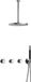 Hotbath Cobber X - CX7067 - Inbouw Regendoucheset - Chroom