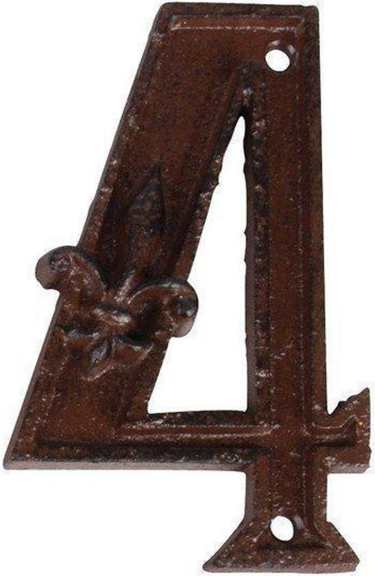 Esschert Design Huisnummer 4