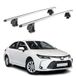 Omac Barres De Toit Transversales En Aluminium Pour Toyota Corolla Mk12 Hb Break 2019-