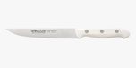 Arcos Artia keukenmes, roestvrij staal nitrum 150 mm, handvat polypropyleen wit