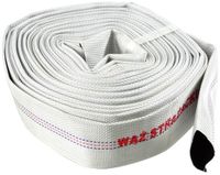 Garronda platte slang 2 inch 20 m - drukslang 8 bar - brandslang zonder snelkoppelingen - layflat-slang voor watertransport & drainage - wit