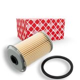 febi bilstein 48472 Brandstoffilter met afdichtring, 1 stuk